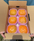 甘い！味心の大玉たねなし柿の詰め合わせ（３Lサイズ×６個） 送料税込み2980円